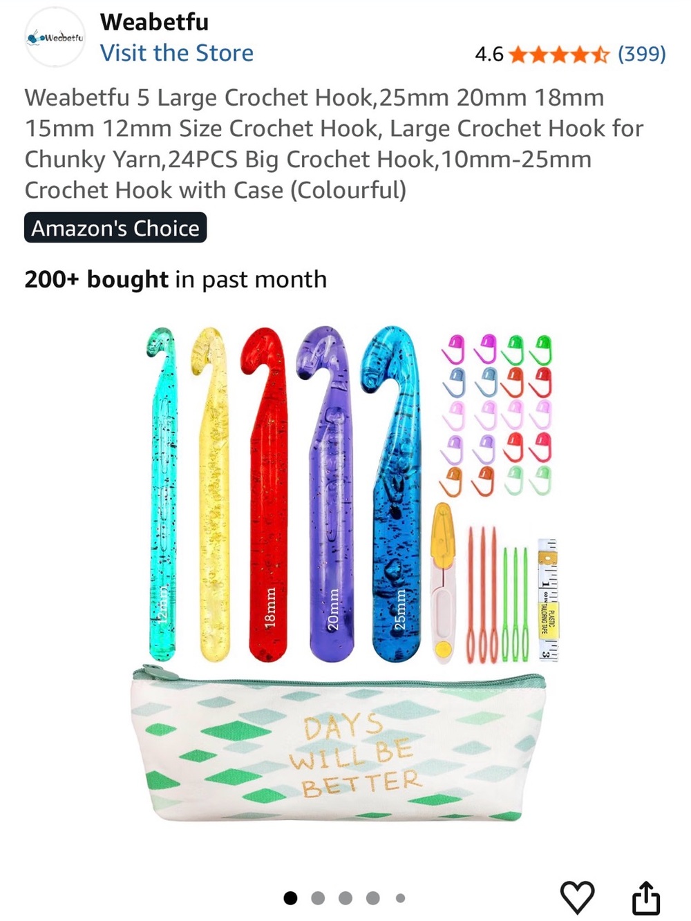 Large Crochet Hooks